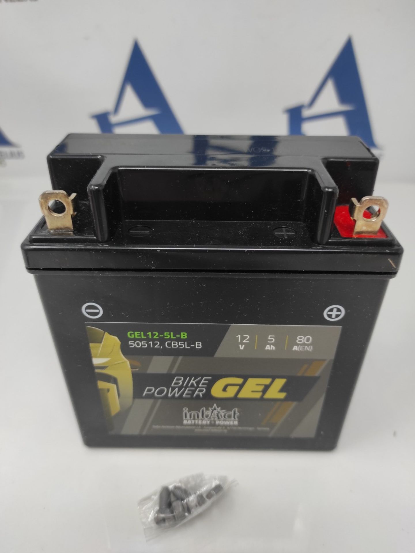 intAct - GEL MOTORCYCLE BATTERY | Battery with +30% starting power. For scooters, moto - Image 3 of 3