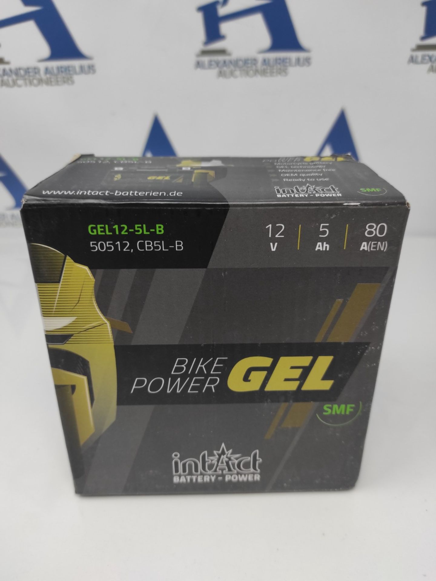 intAct - GEL MOTORCYCLE BATTERY | Battery with +30% starting power. For scooters, moto - Bild 2 aus 3