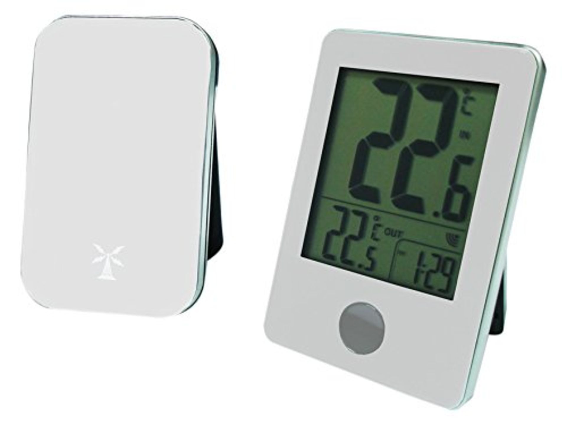 Wireless indoor/outdoor thermometer White - Otio