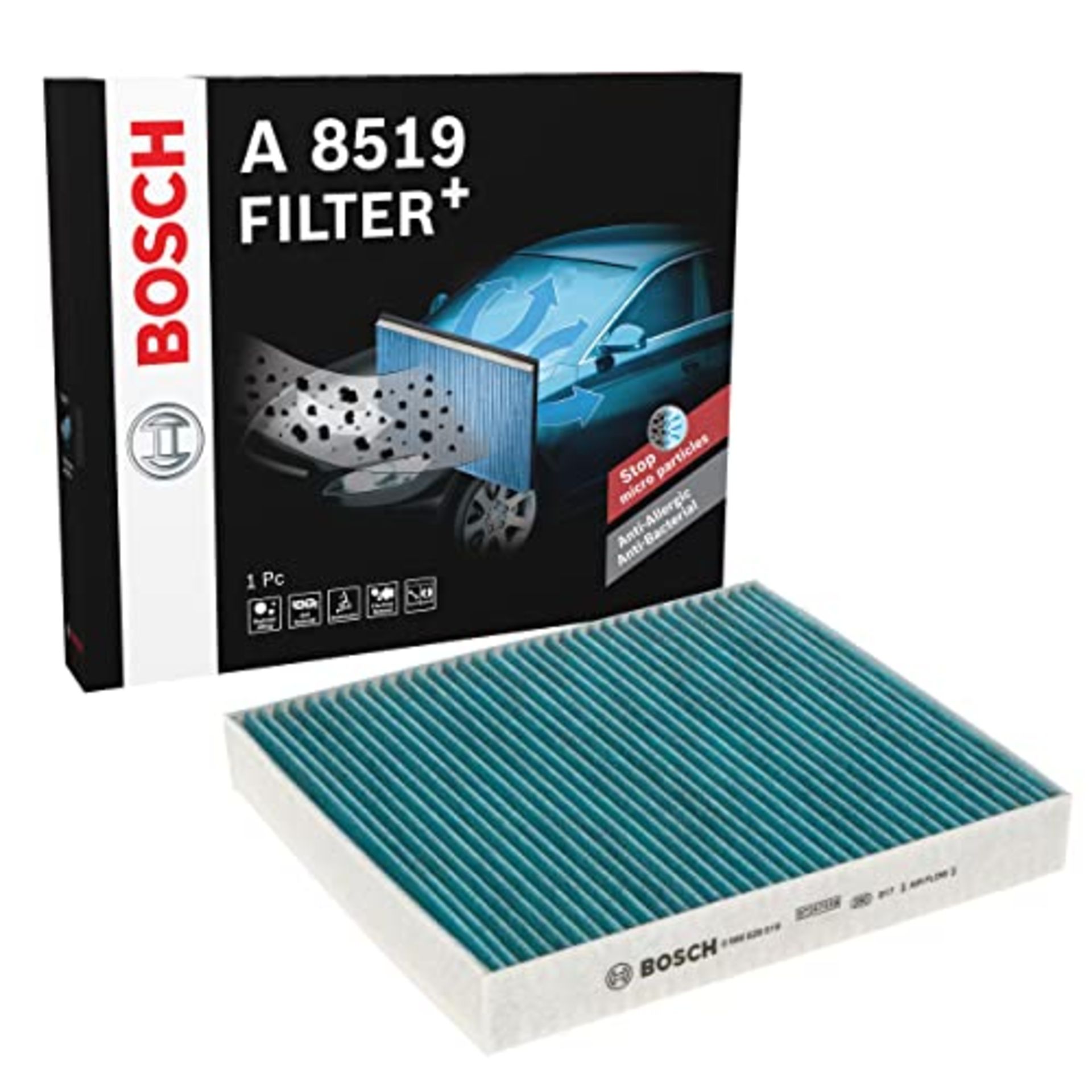 Bosch A8519 - Cabin Air Filter Filter+