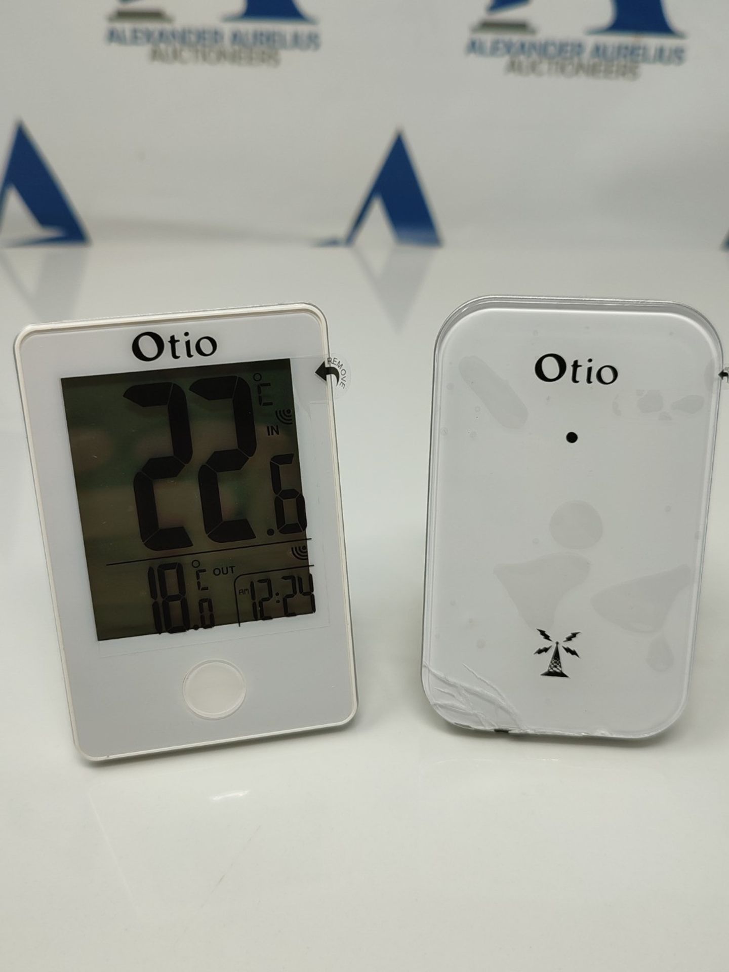 Wireless indoor/outdoor thermometer White - Otio - Image 3 of 3