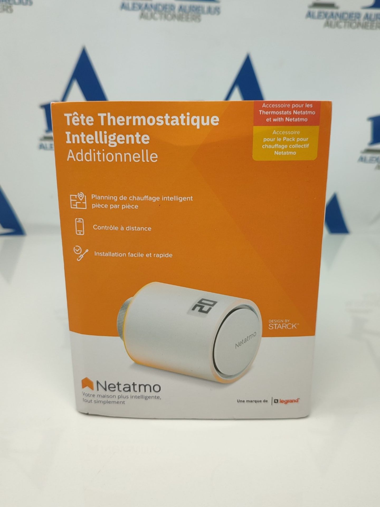 RRP £79.00 Netatmo Smart Connected Thermostatic Head - Remote Control - Energy Savings - Accessor - Bild 2 aus 3