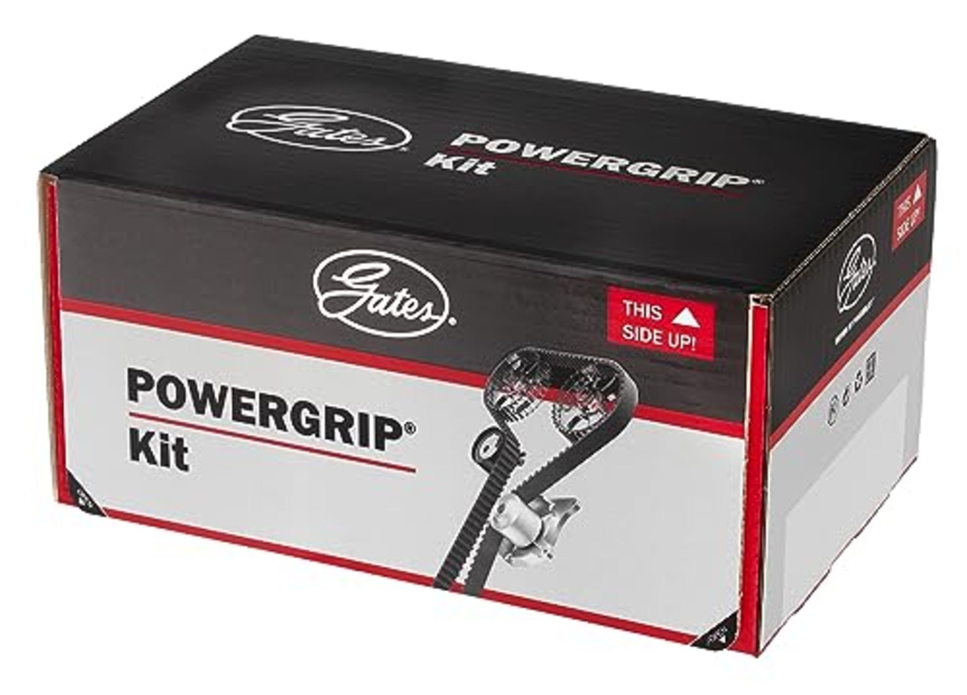 RRP £129.00 GATES PowerGrip Kit + Water Pump KP15678XS