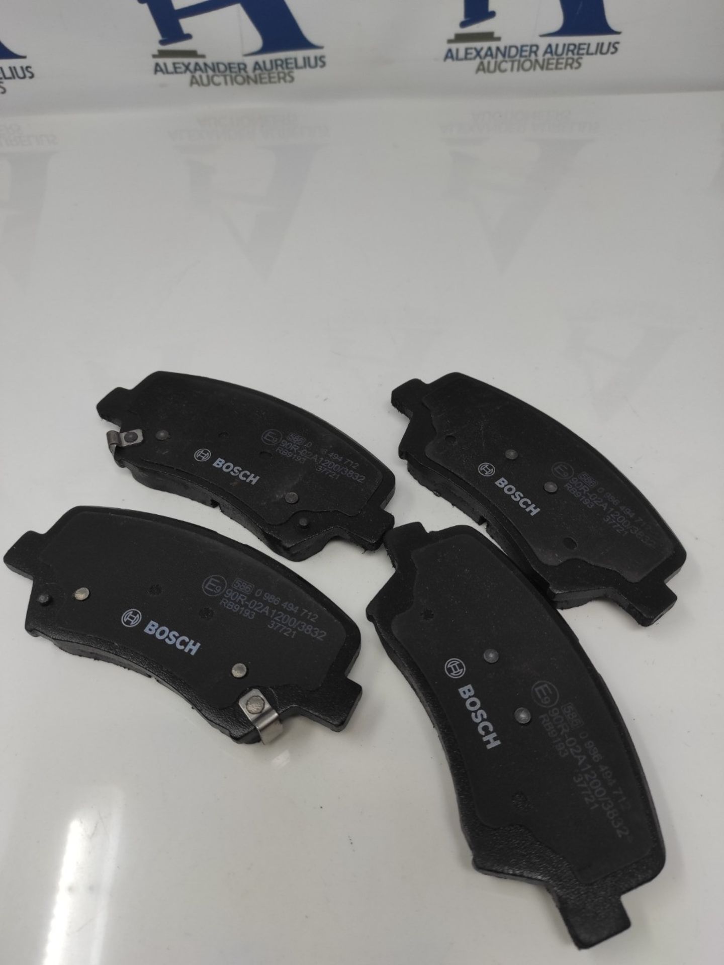 Bosch BP1478 Brake Pads - Rear Axle - ECE-R90 certification - four brake pads per set. - Image 3 of 3