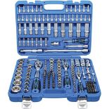 RRP £97.00 BGS 2292 | Socket Set with Profiled Shafts | 192 pieces | Drive 6.3 mm (1/4") / 10 mm