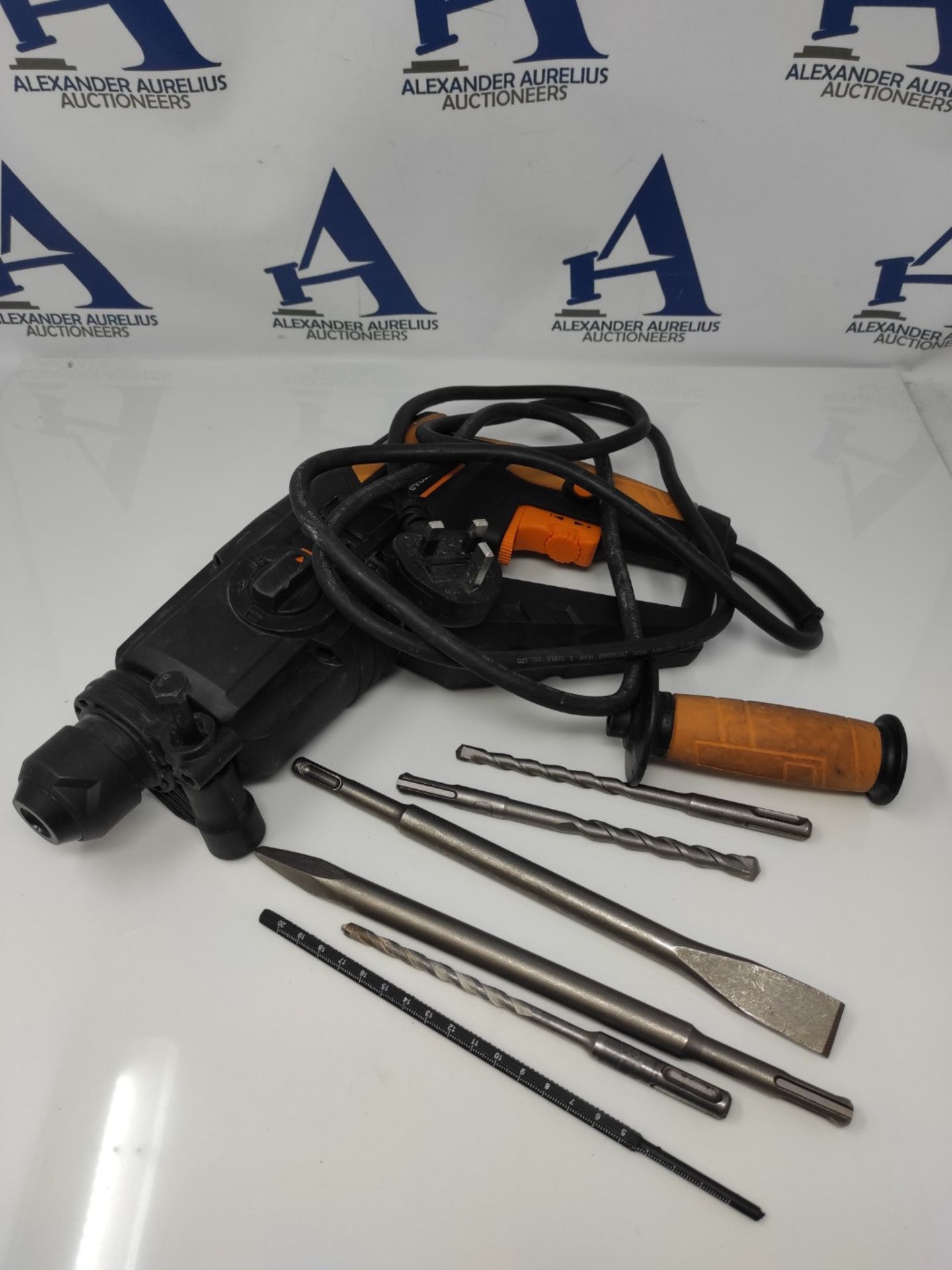 RRP £65.00 Evolution Power Tools SDS4-800 Hammer Drill 4 Functions - Drill, Chisel, Rotation, Ham - Bild 2 aus 2