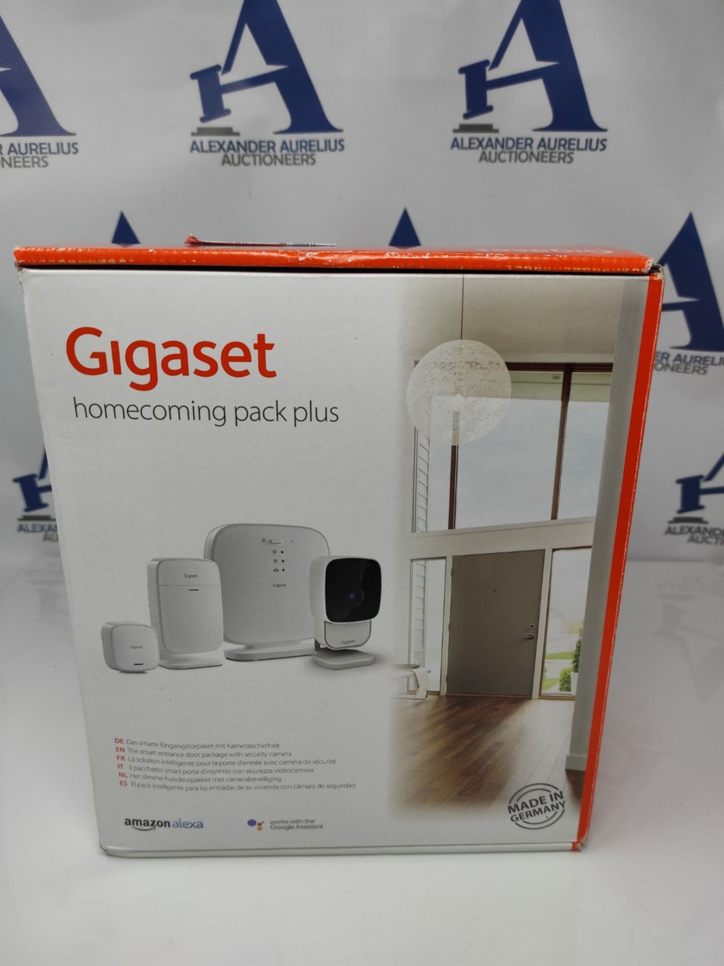 RRP £215.00 Gigaset Homecoming Pack Plus - the Connected Surveillance Solution for Your Home - wit - Bild 2 aus 3