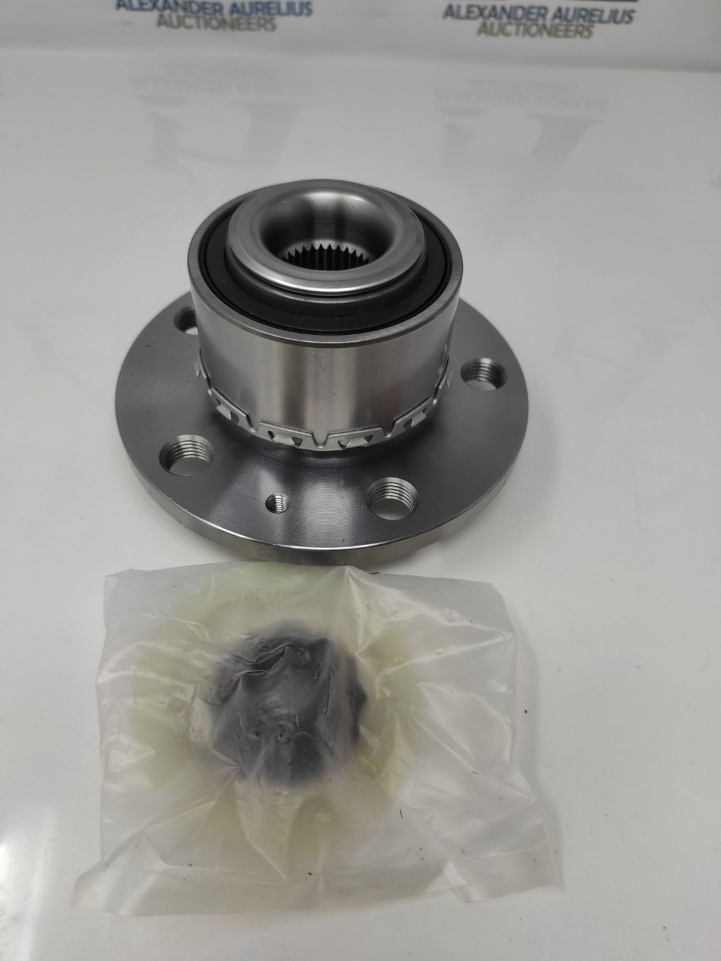 Febi Bilstein 24414 wheel bearing kit with wheel hub, ABS impulse ring and axle nut, 1 - Bild 3 aus 3