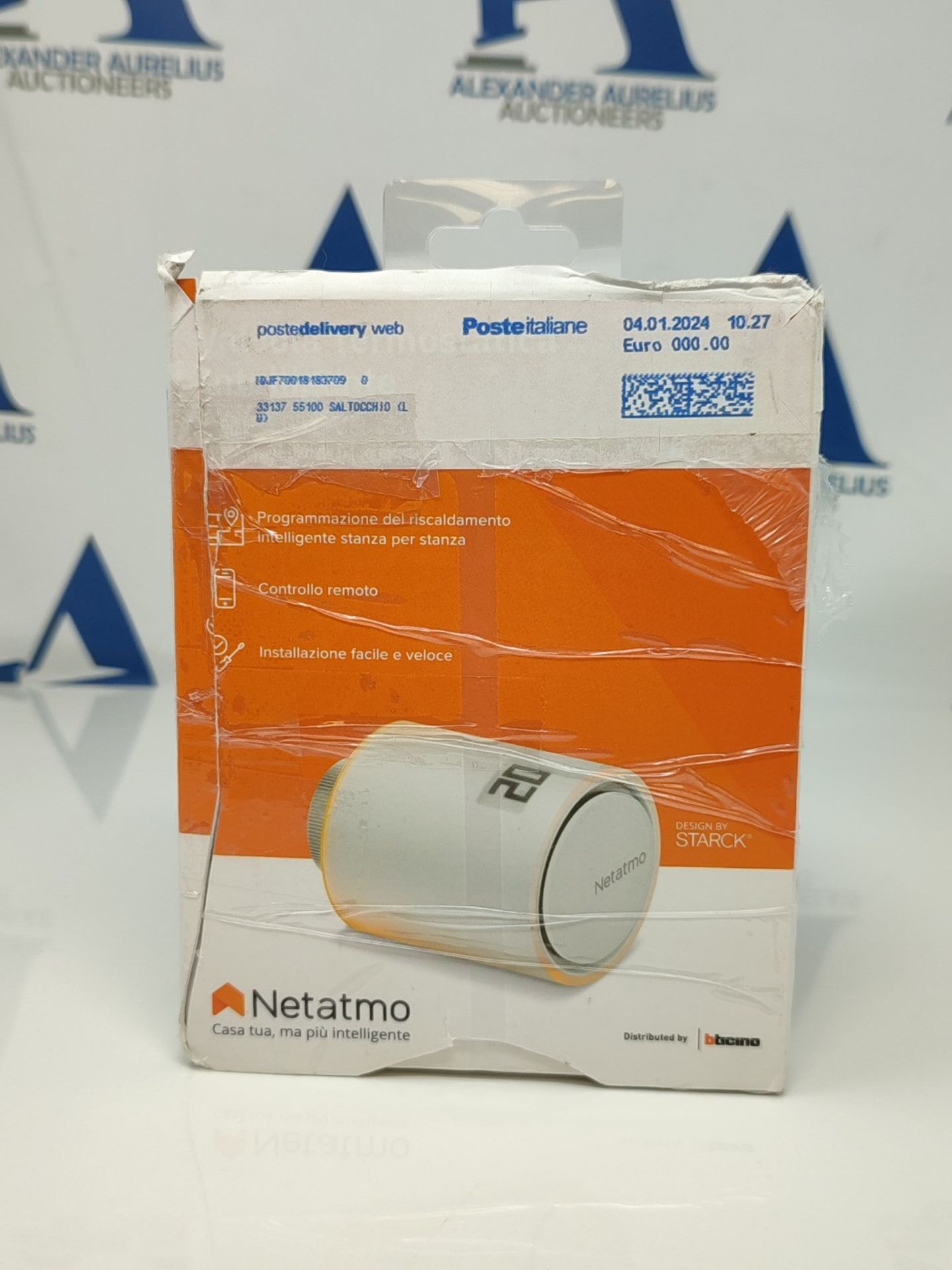 RRP £84.00 Netatmo Smart Wifi Thermostatic Valve, Multicolor, 8 x 5.8 x 5.8 cm; 190 grams - Image 3 of 3