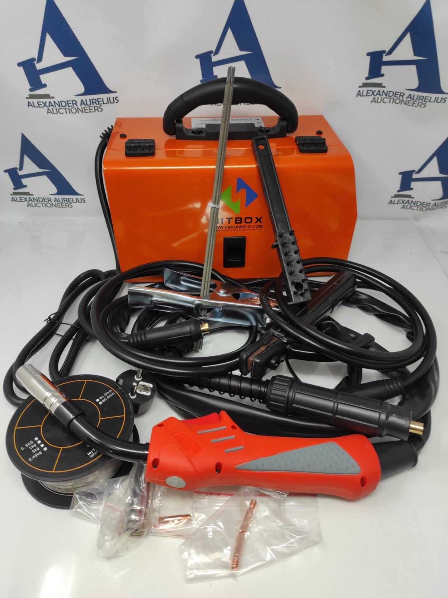 RRP £99.00 HITBOX 2 in 1 Compact MIG Welder Without Gas 200A 230V Welding Machine with Flux Core