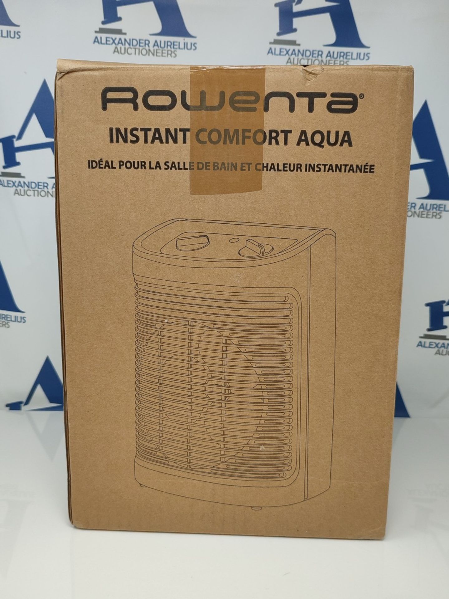 RRP £51.00 Rowenta Blower Heater, Bathroom Use, 2 Settings, Silent, Compact, Eco Mode, Easy Trans - Image 3 of 3