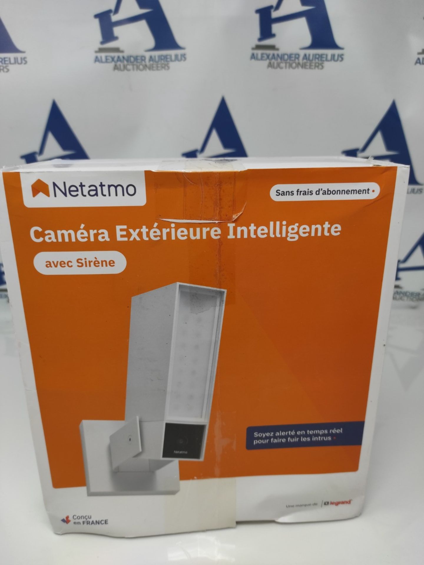 RRP £319.00 Netatmo Smart Outdoor Security Camera with 105dB Siren, WIFI, Built-in Lighting, Motio - Image 2 of 3