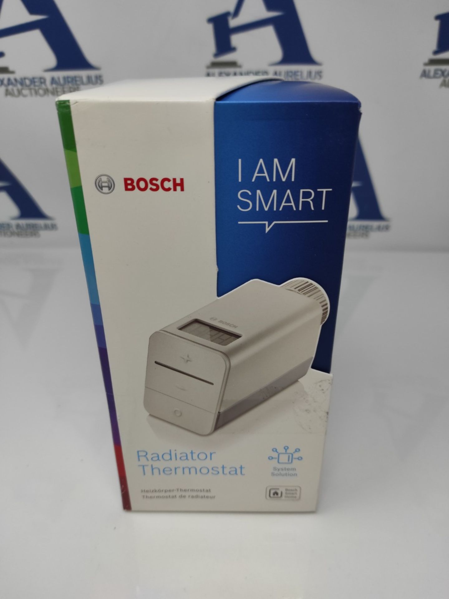 RRP £70.00 Bosch Smart Home Radiator Thermostat, Heating Thermostat with App Function, compatible - Image 2 of 3