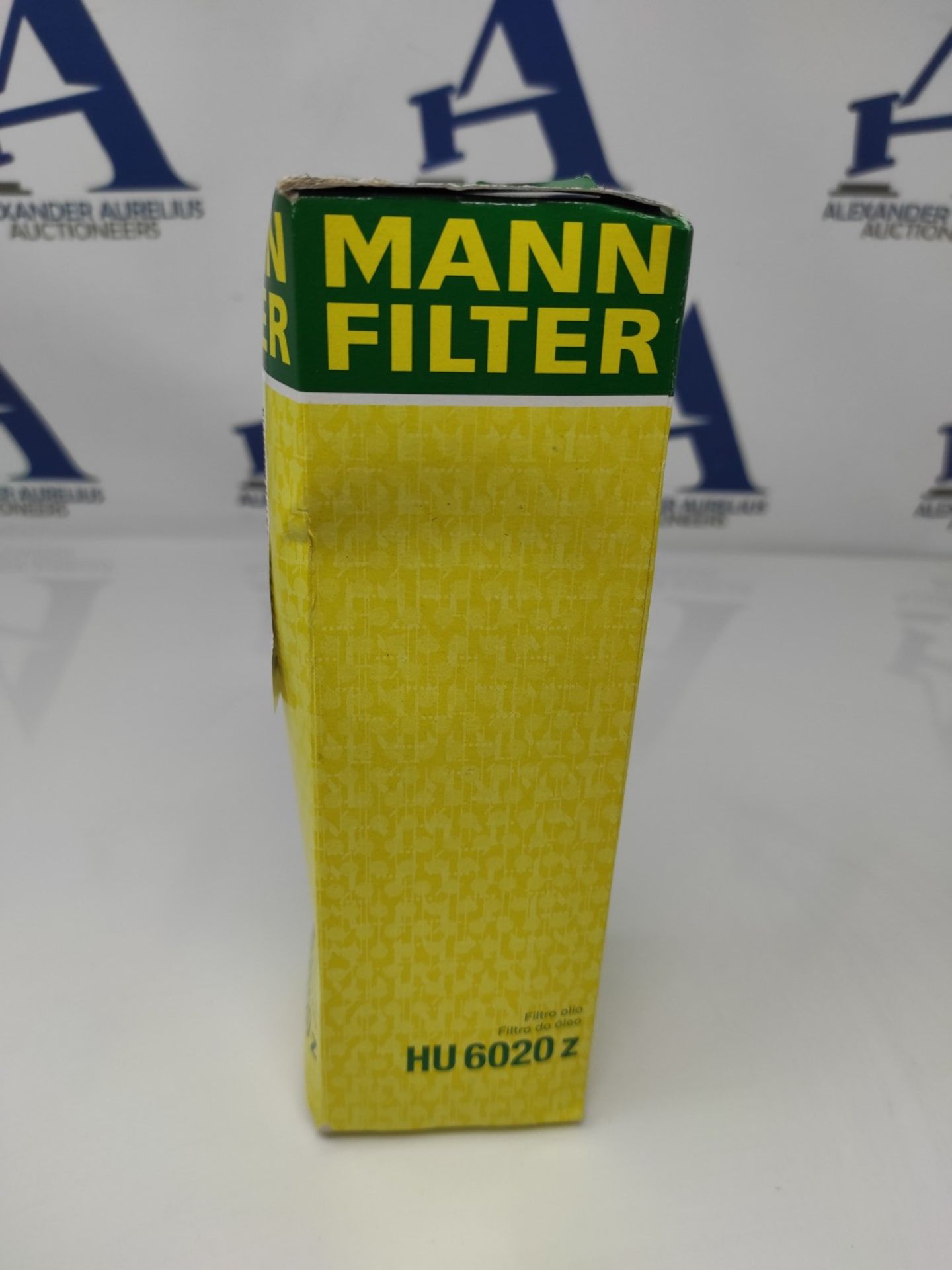 MANN-FILTER HU 6020 z Oil Filter - Oil Filter Set with Seal - For Cars - Bild 2 aus 3