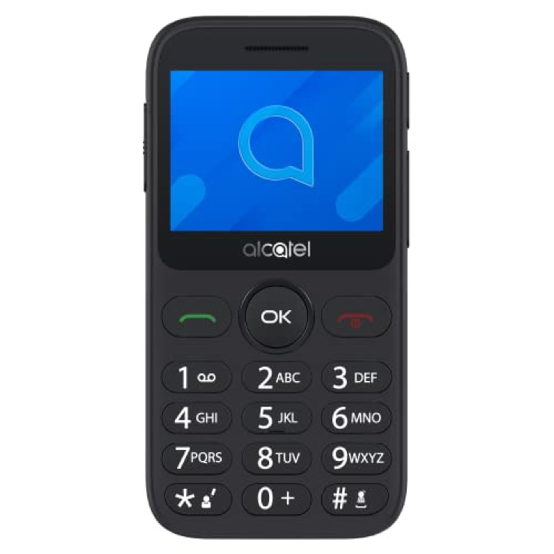 Alcatel 2020X - Mobile Phone, 2.4" Color Display, Large Buttons, SOS Button, Charging