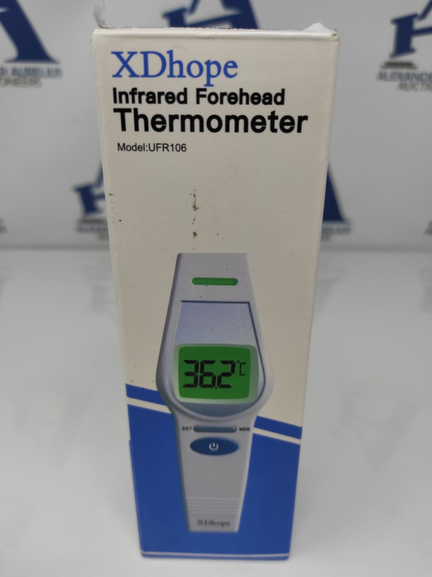 Infrared Forehead Thermometer Professional Non-Contact Thermometer Measure Fever Immed