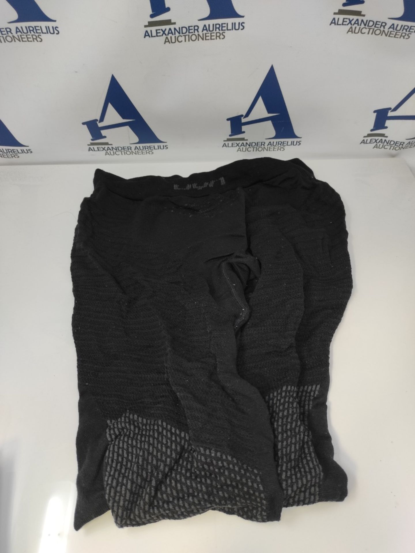 RRP £74.00 UYN Fusyon Underwear, Women's Merino Wool Thermal Underpants, Black/Anthracite/Anthrac - Bild 2 aus 3