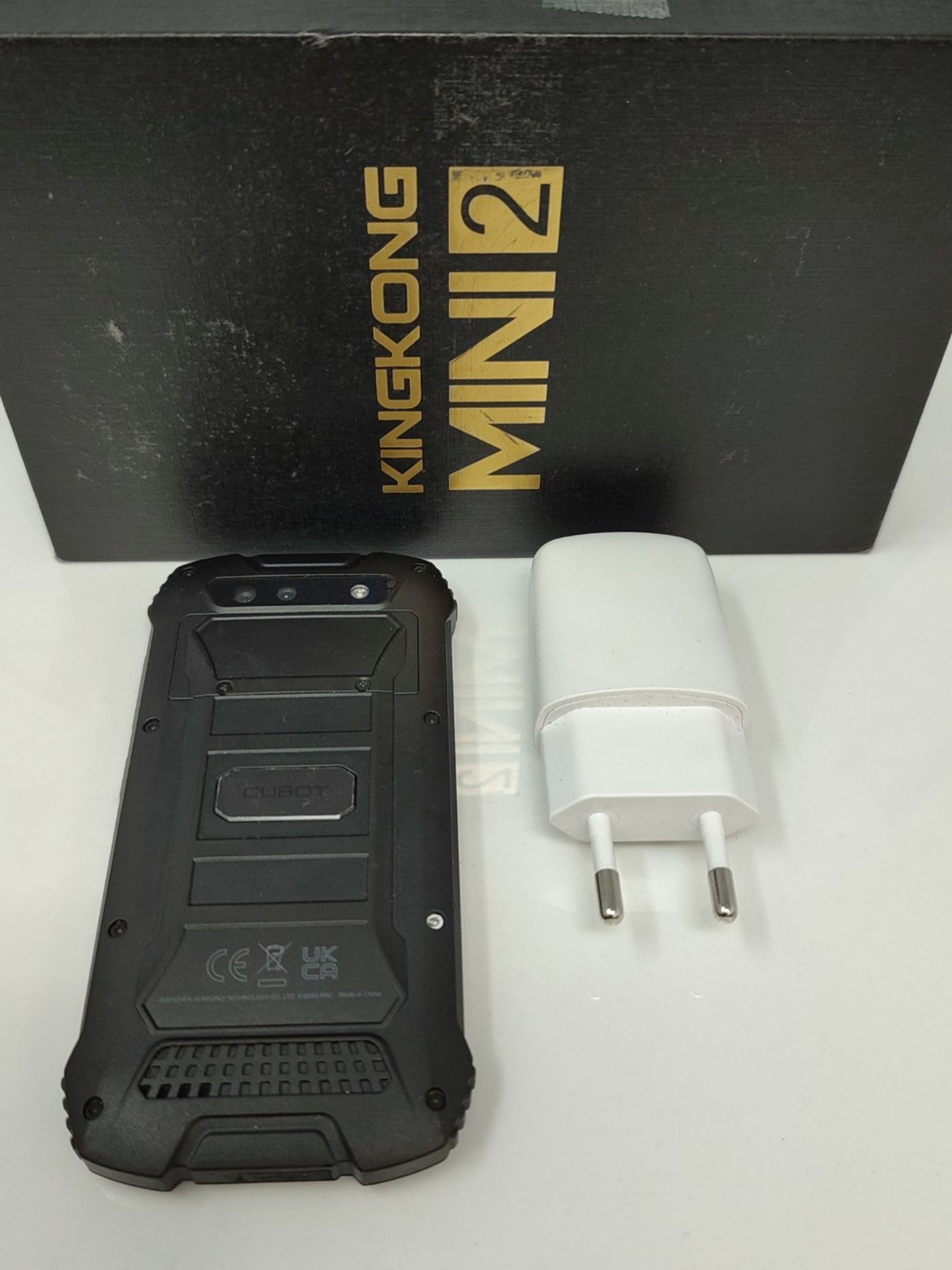 RRP £126.00 CUBOT King Kong Mini 2 - Smartphone 4.0" QHD+, 3GB and 32GB, 13 MP Camera, 3000mAh Bat - Image 2 of 2