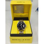 RRP £109.00 Invicta Pro Diver - Men's stainless steel watch with automatic movement - 40 mm, Silve