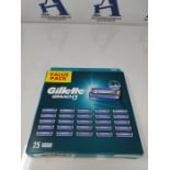 [NEW] Gillette Mach3 Razor Blades, 25 replacement blades for men's wet razors with 3 b