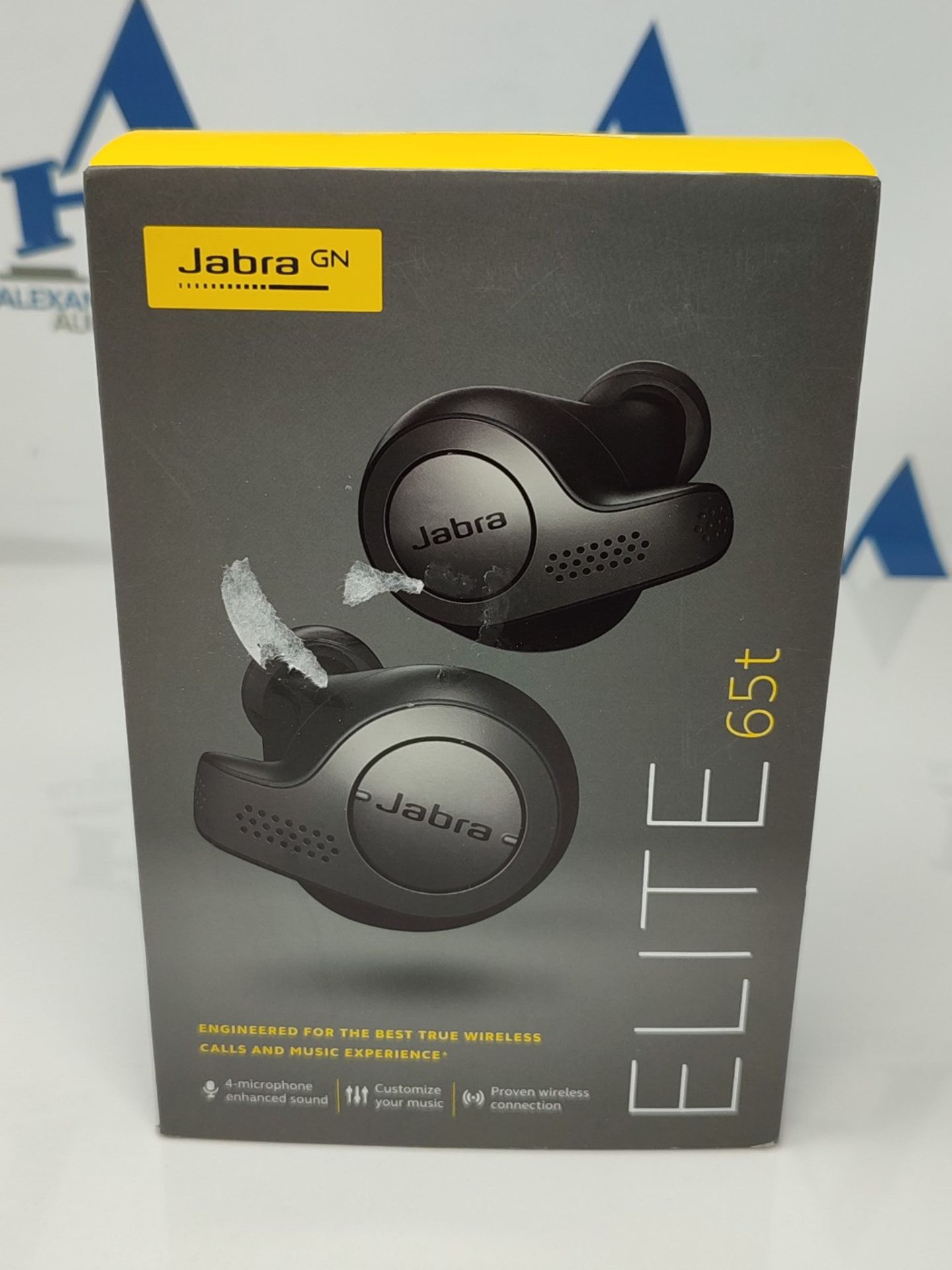 RRP £66.00 Jabra Elite 65t - True Wireless In-ear Headphones with Passive Noise Cancellation - Wi