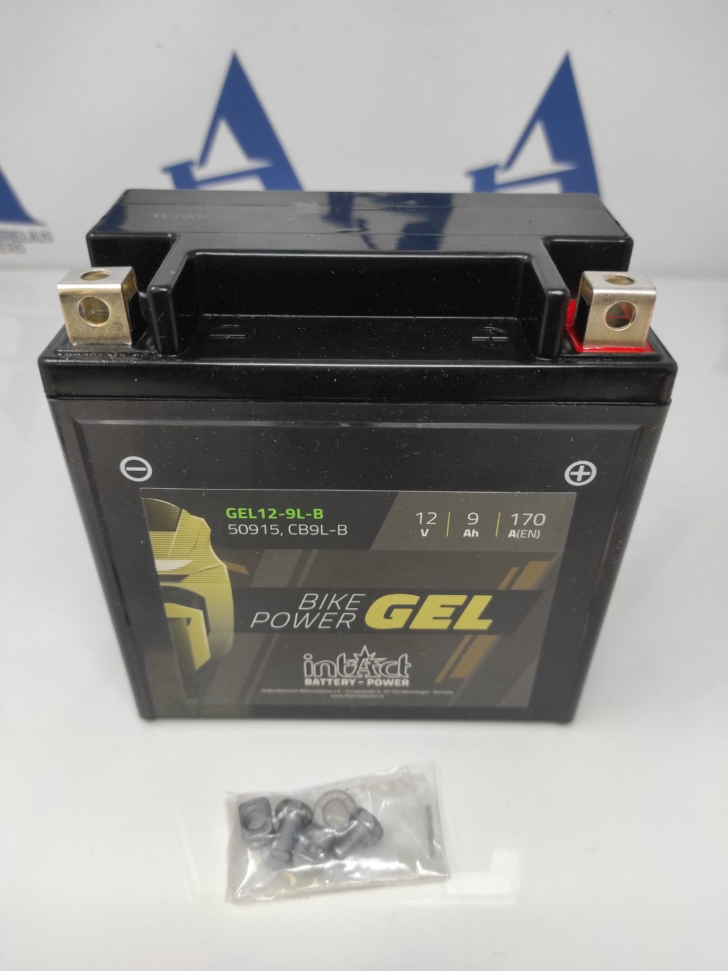 intAct - GEL MOTORCYCLE BATTERY | Battery with +30% starting power. For scooters, moto - Image 3 of 3