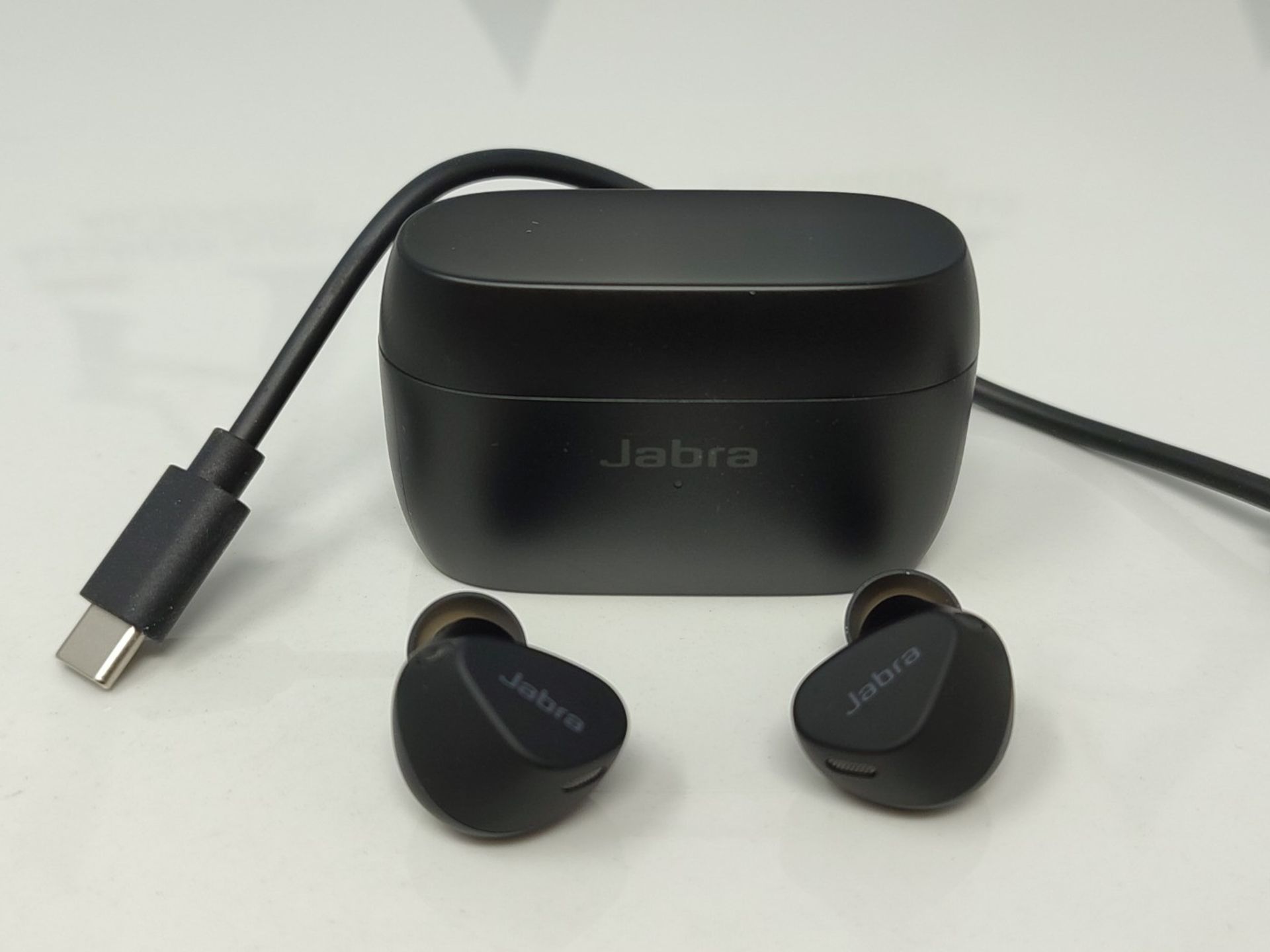 RRP £110.00 Jabra Elite 4 Active Bluetooth In-Ear Earphones, Wireless Earphones with Secure Sport - Image 3 of 3