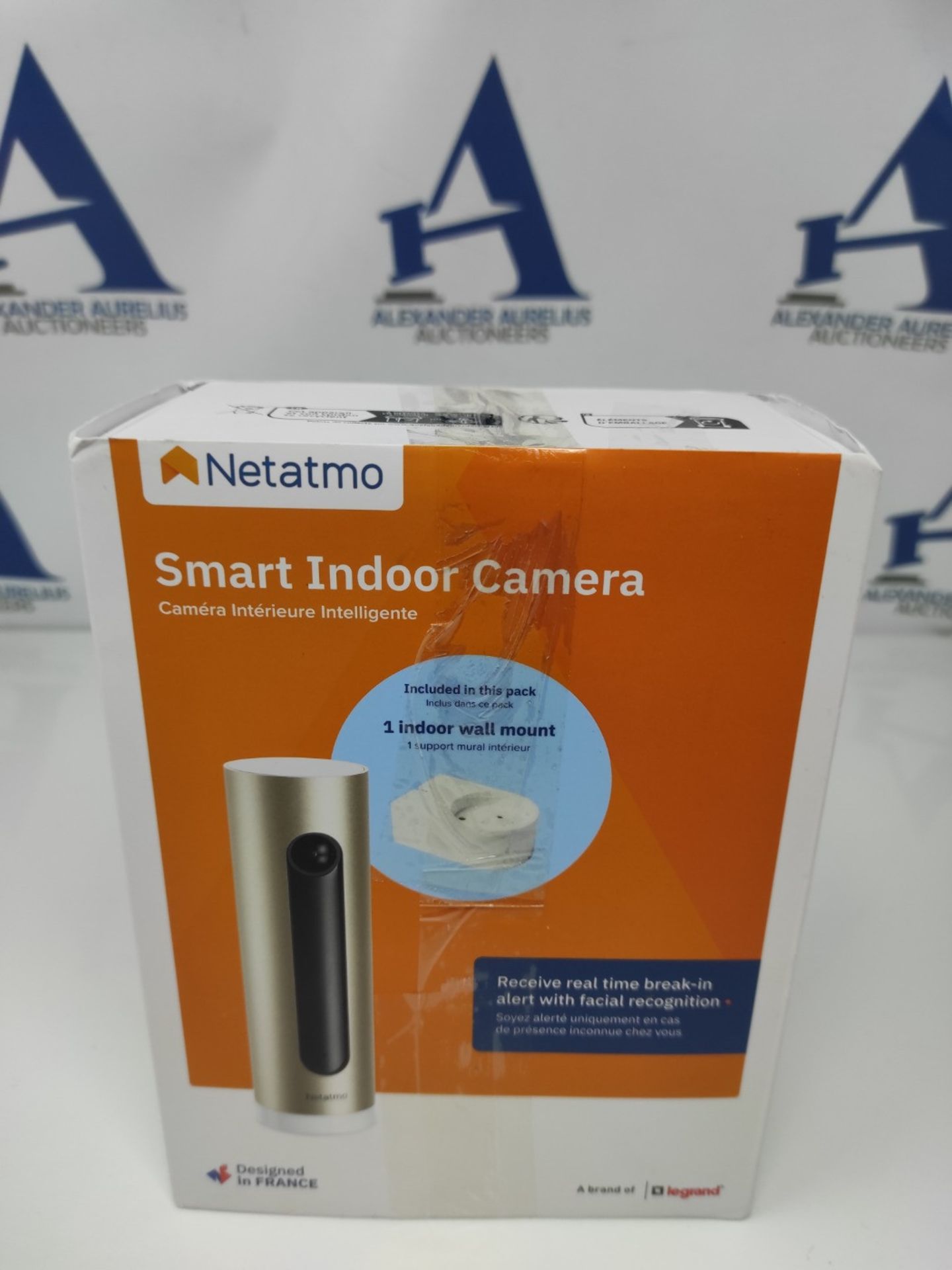 RRP £182.00 Netatmo Smart Indoor Security Camera with Wall Mount, WiFi, Motion Detection, Night Vi - Bild 2 aus 3