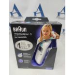 RRP £63.00 Braun ThermoScan 5 ear thermometer (professional accuracy; pre-warmed measuring tip; f