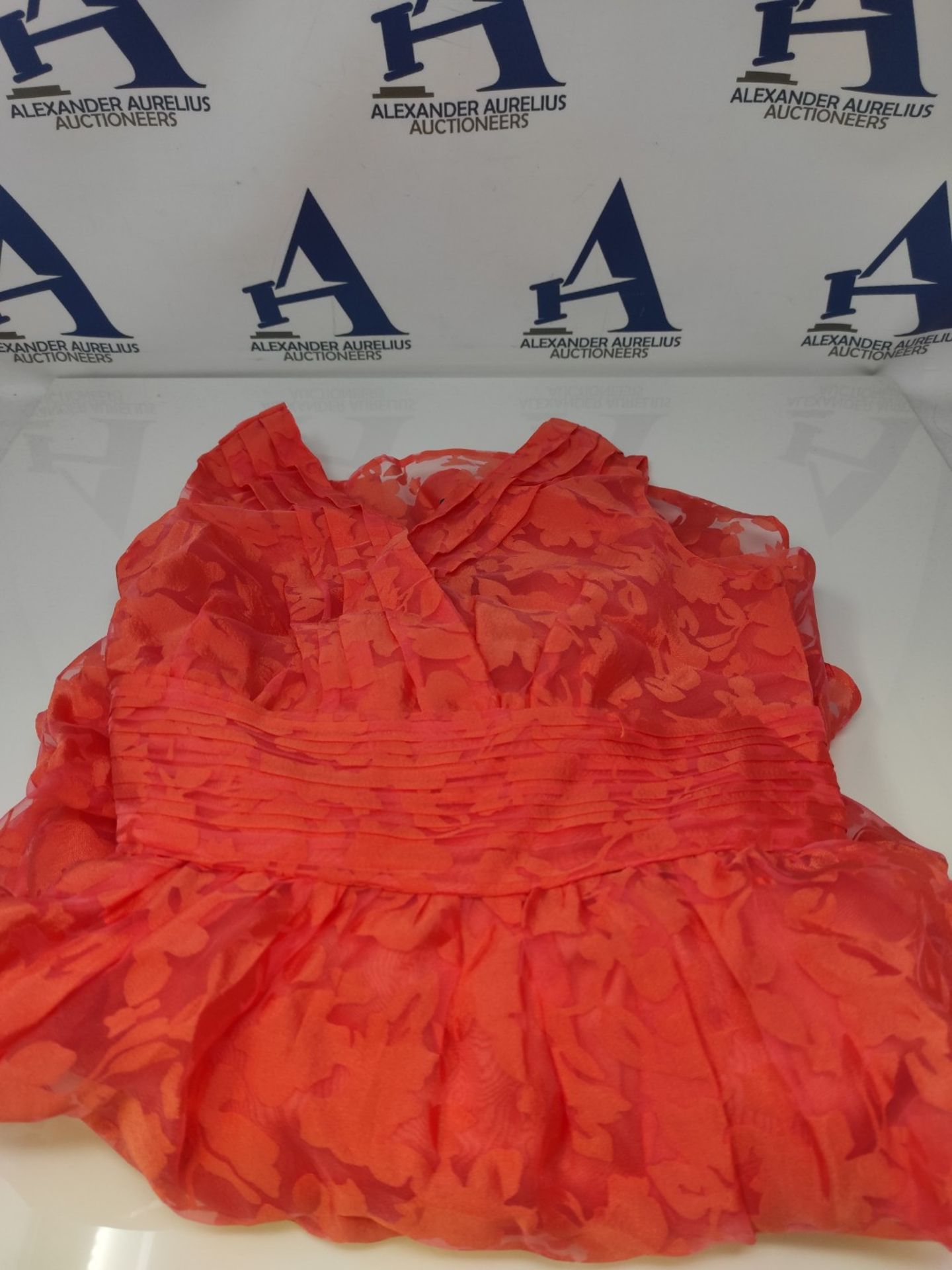 RRP £76.00 ESPRIT Collection Women's 042eo1e338 Dress, Coral Orange, 34 EU - Image 2 of 3
