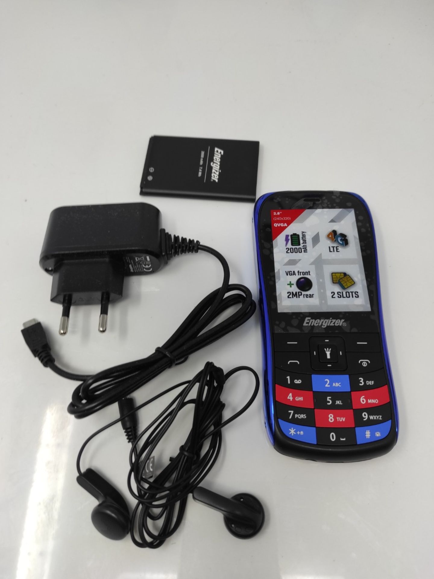 Energizer - Mobile Physical Keyboard E284S - 4G - Dual Sim (Nano SIM) - 3 Year Warrant - Image 3 of 3