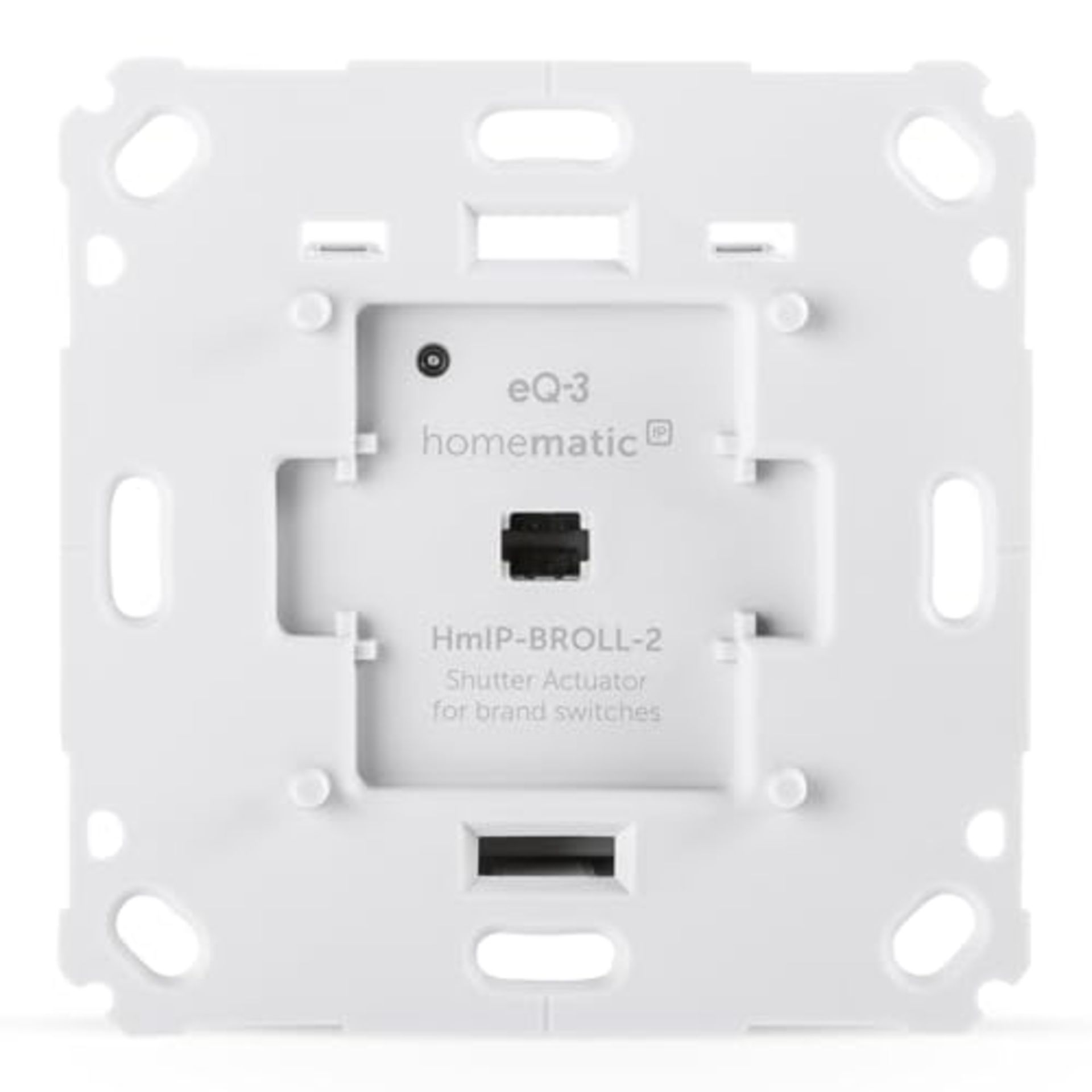 RRP £69.00 Homematic IP Smart Home Shutter Actuator for brand switches, digital control for 1 rol