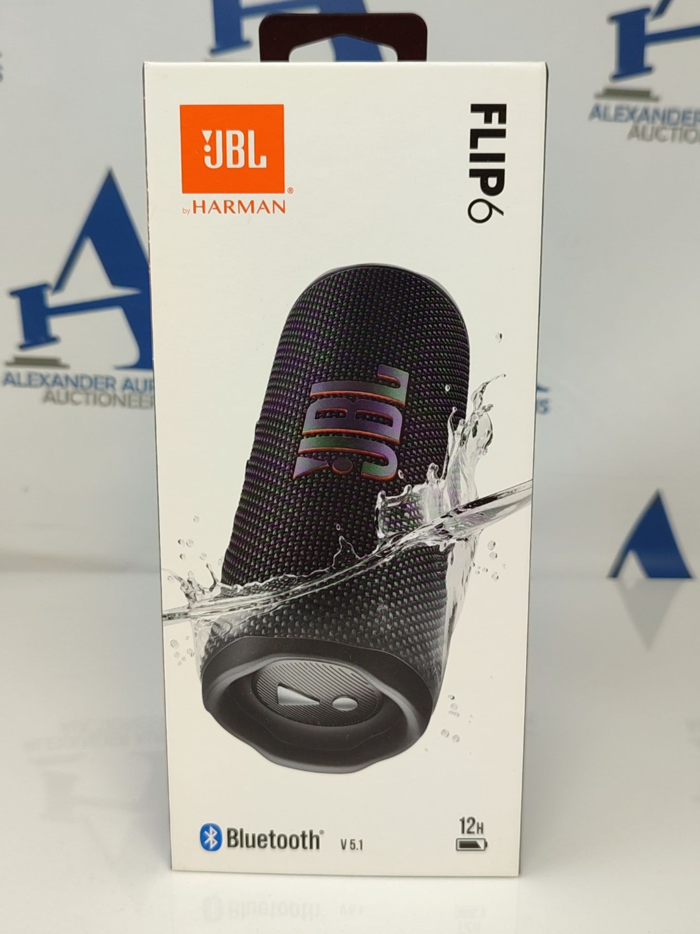 RRP £119.00 JBL Flip 6 - Portable and waterproof Bluetooth speaker - High frequency speaker for de - Bild 2 aus 3
