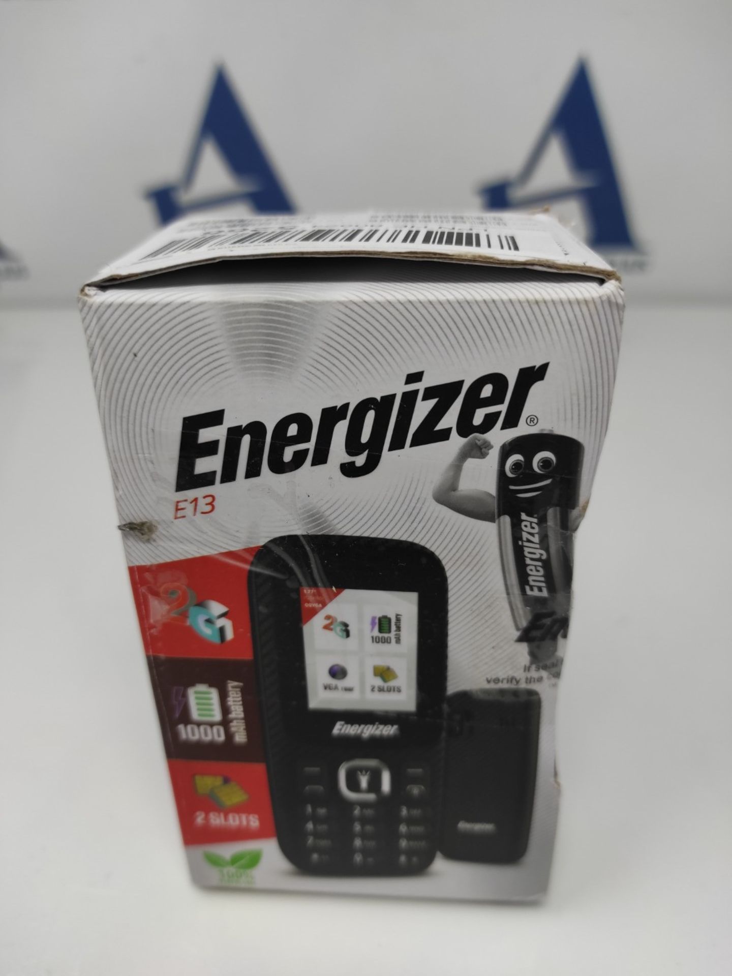 Energizer - Mobile E13-2G - Dual Sim Mobile Phone - Black - Mini SIM - Unlocked - Torc - Bild 2 aus 3