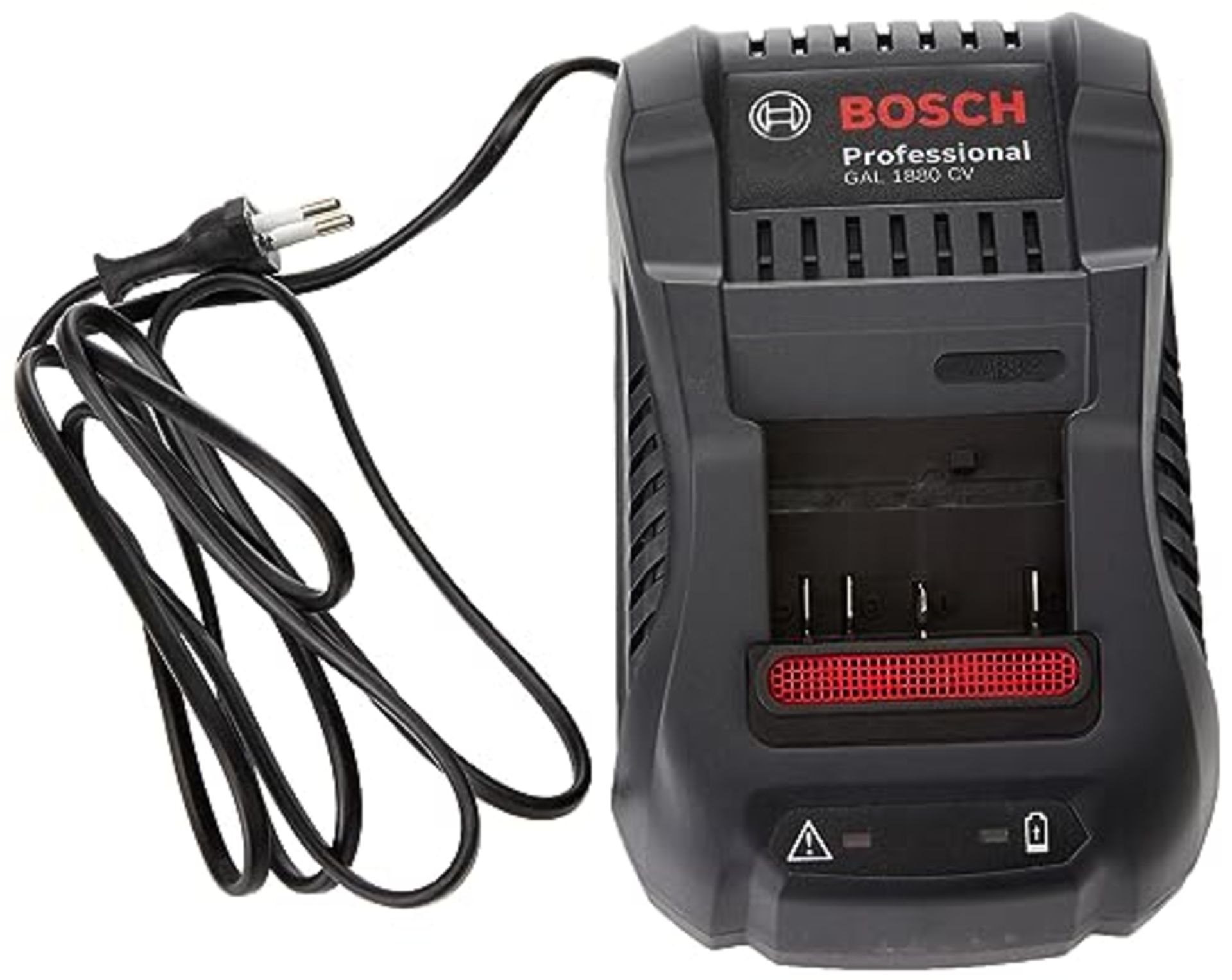RRP £71.00 Bosch Professional 1600A00B8G Fast Charger GAL 1880 CV (18 V, Weight: 700 g, Charging