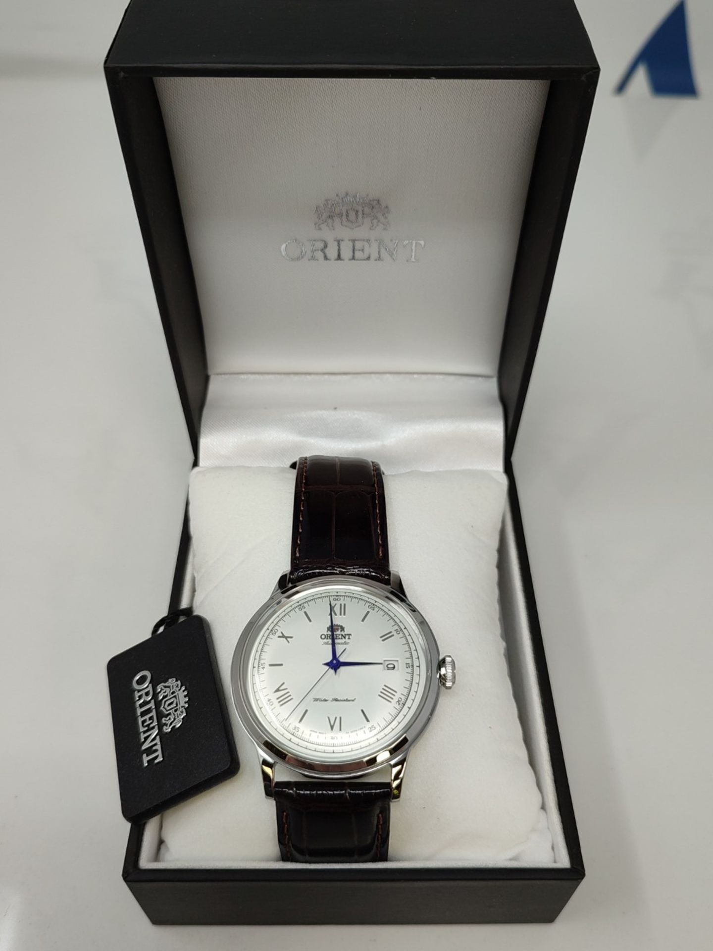 RRP £168.00 Orient Unisex Adult Analog Automatic Watch with Leather Strap FAC00009W0 - Image 3 of 3