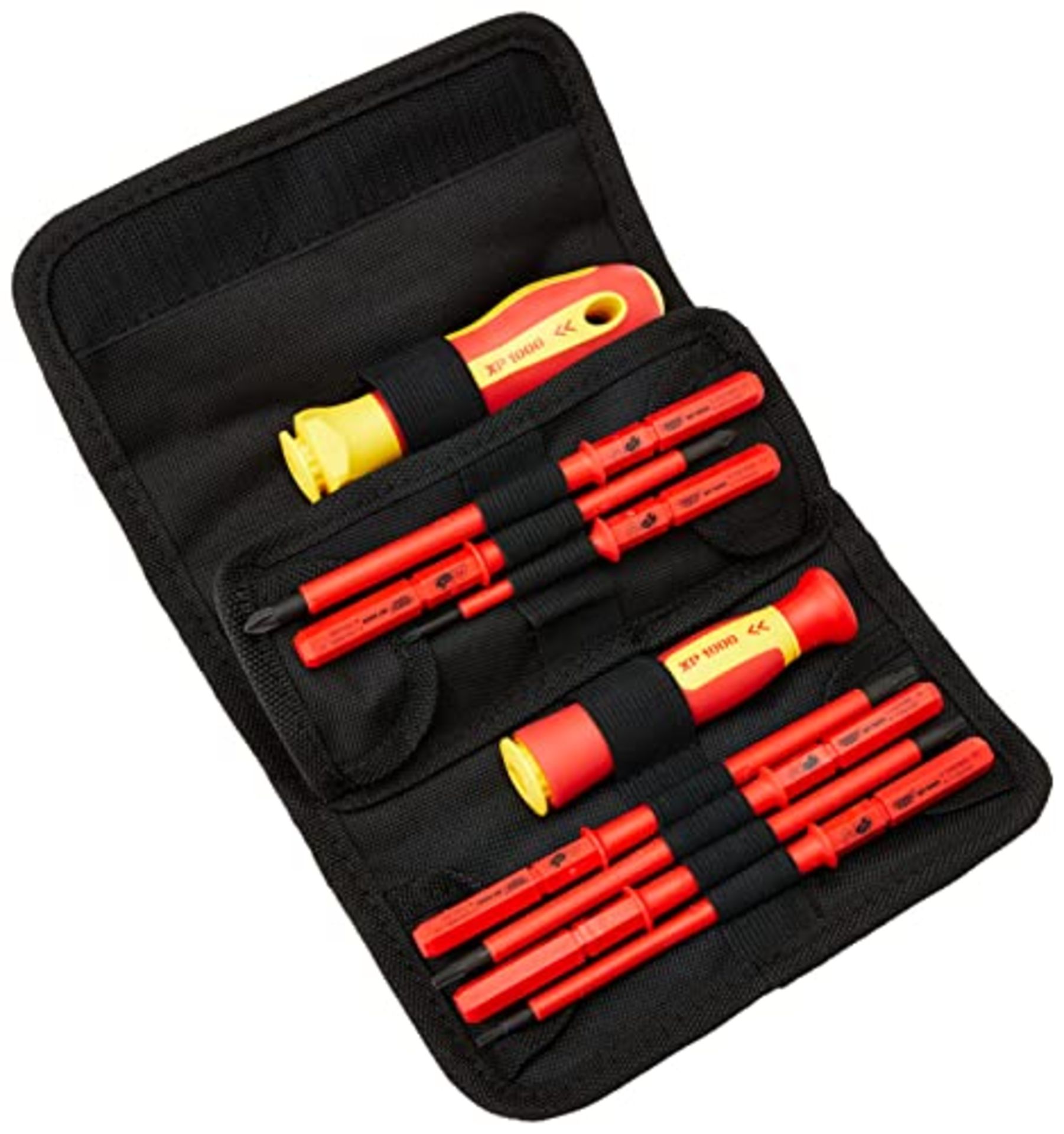 Draper XP1000 18 Piece Screwdriver Set - VDE Dual Insulated Interchangeable Blade - 05