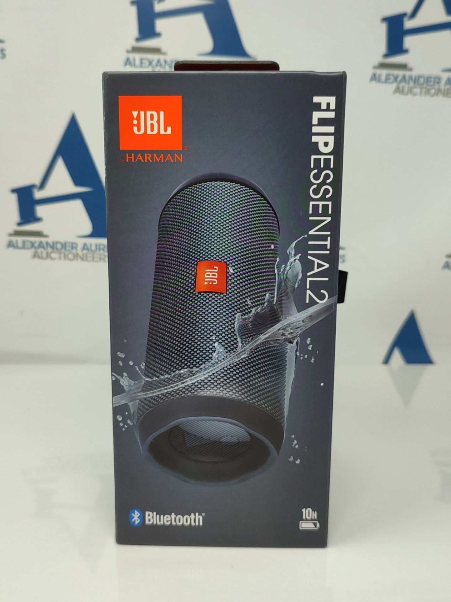 RRP £89.00 JBL Flip Essential 2 Portable Bluetooth Speaker with Rechargeable Battery, IPX7 Waterp - Image 2 of 3