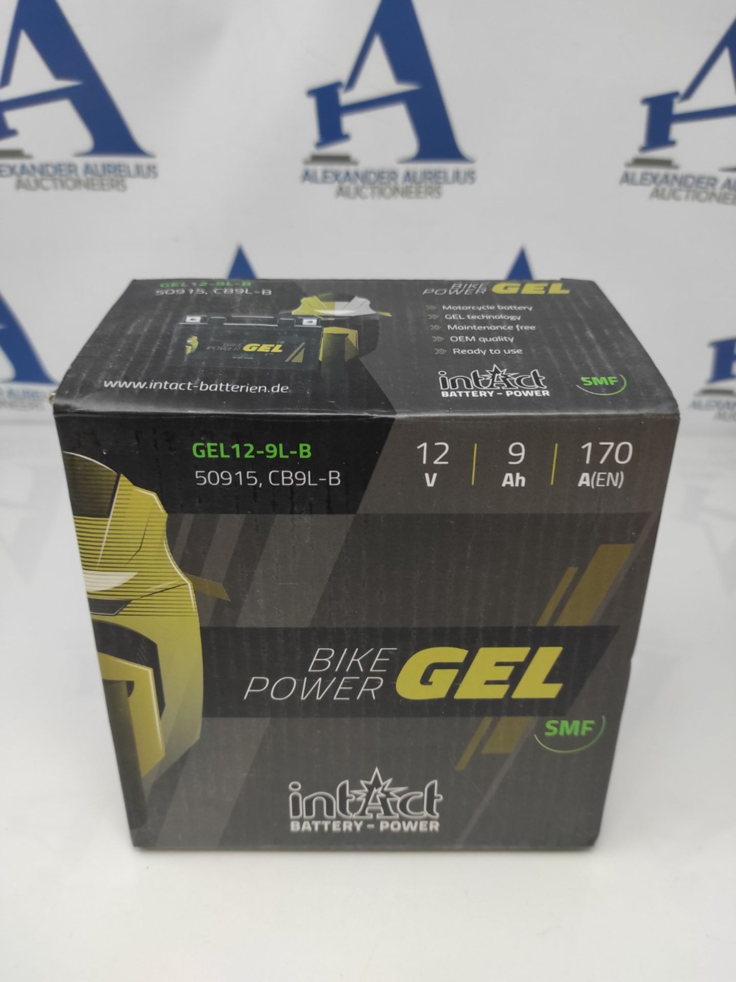 intAct - GEL MOTORCYCLE BATTERY | Battery with +30% starting power. For scooters, moto - Image 2 of 3