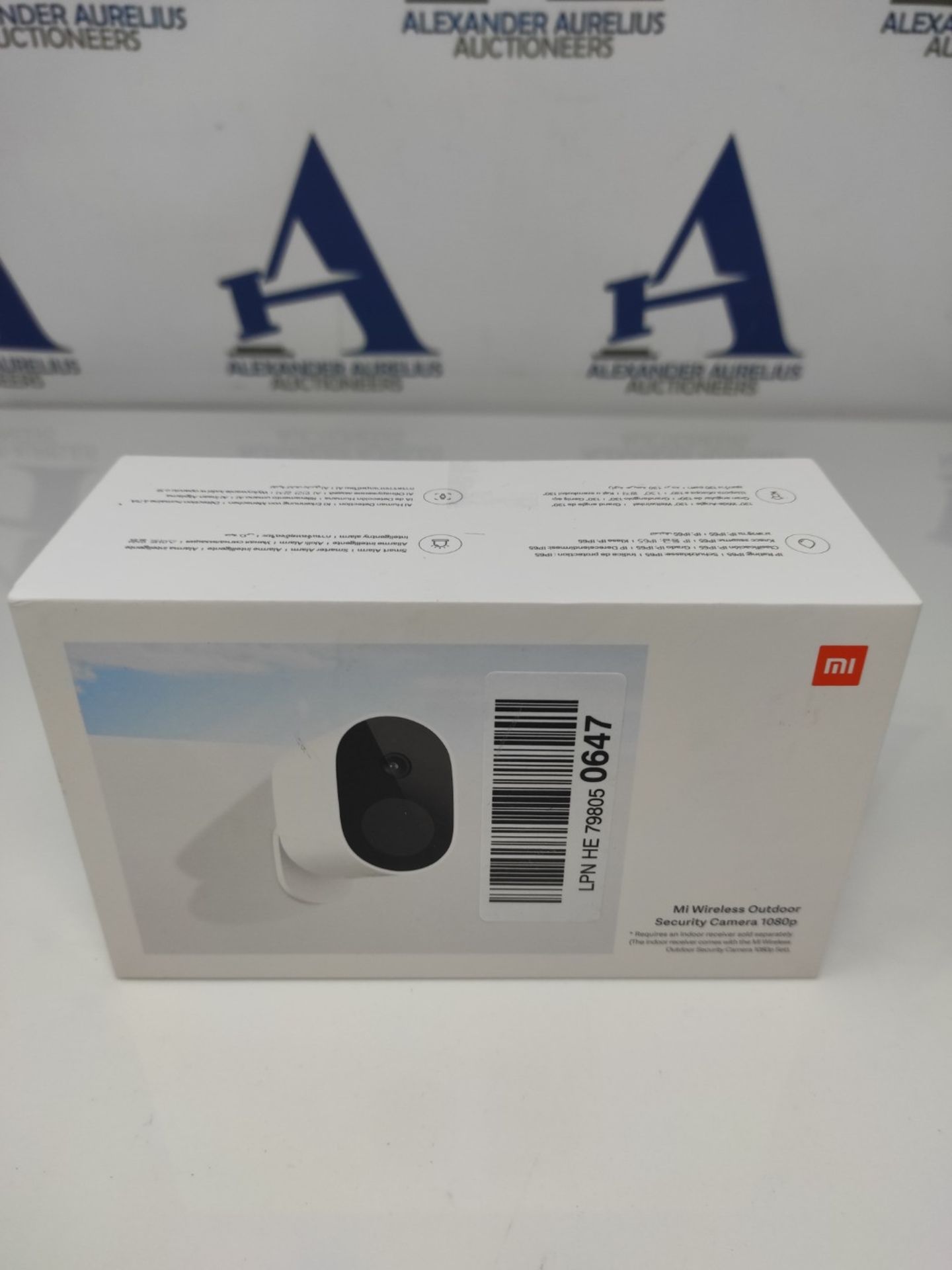RRP £89.00 Xiaomi Mi Wireless Outdoor Security Camera 1080p (Set version) is an IP security camer - Image 2 of 3