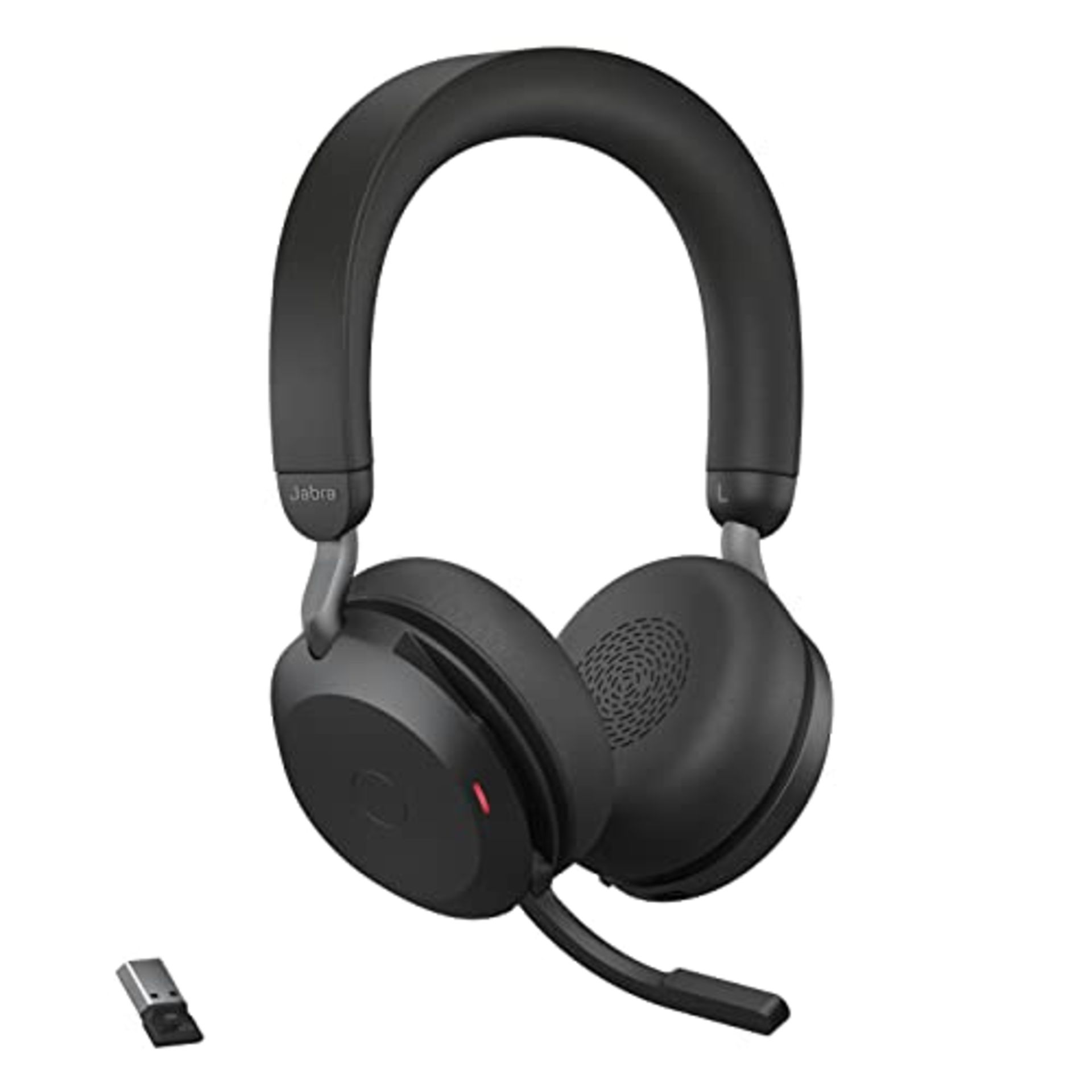 RRP £251.00 [INCOMPLETE] Jabra Evolve2 75 Wireless PC Headset with 8-Microphone Technology - Dual
