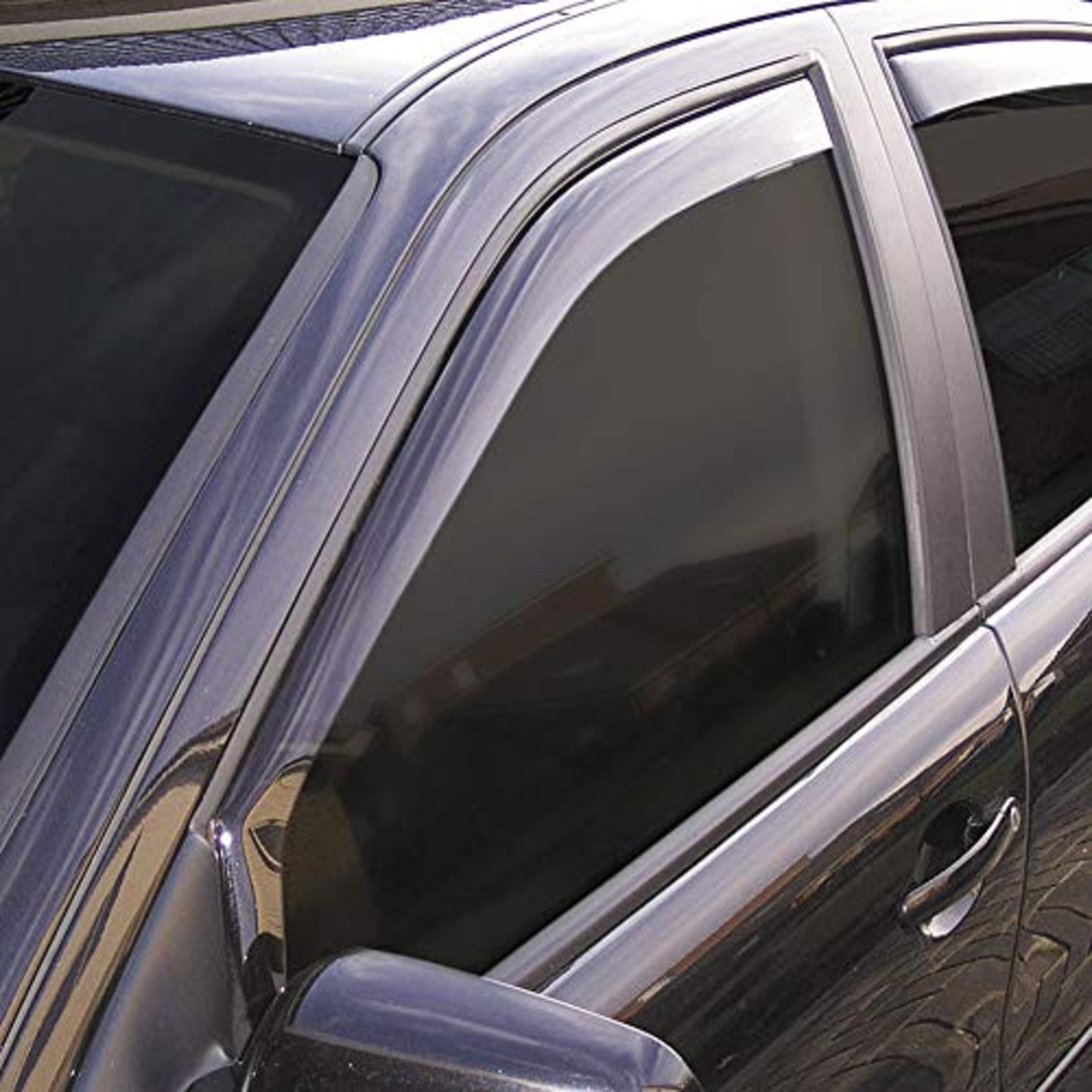 ClimAir Wind Deflectors Dark compatible with Ford F150 Pickup 1997-2001