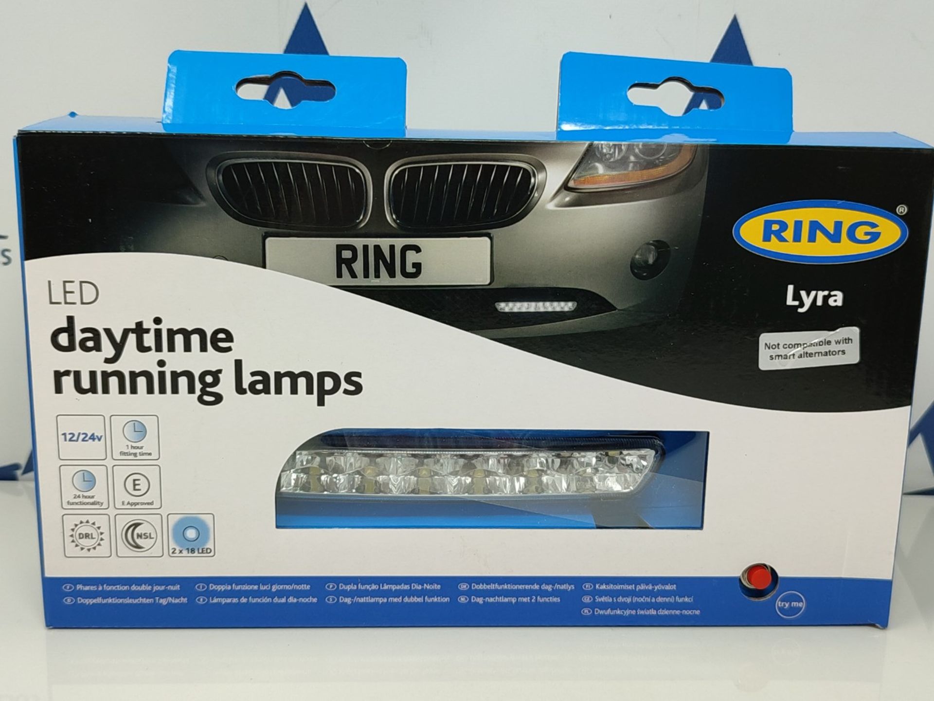 RRP £50.00 Ring Automotive BRL0398 Lyra Dual Function LED Daytime Running Lamp - Image 2 of 3