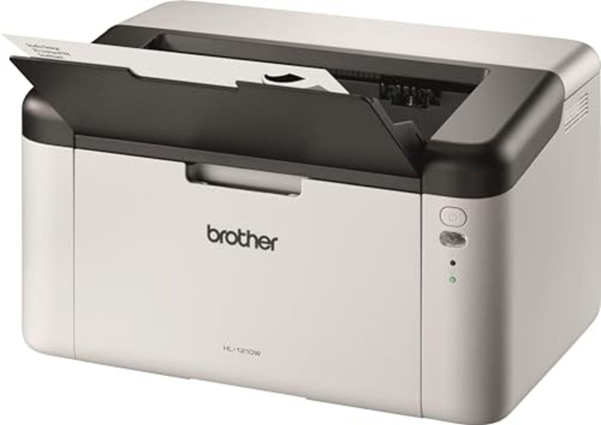 RRP £77.00 Brother HL-1210W Mono Laser Printer - Single Function, Wireless/USB 2.0, Compact, A4 P