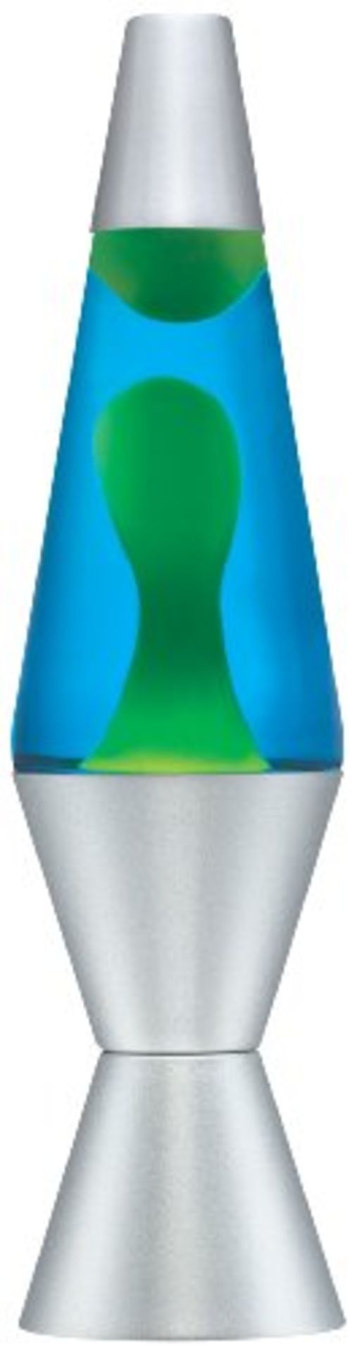 Lava Lamp 21240400UK 14.5" Green/Blue, aluminium, 14.5 inch