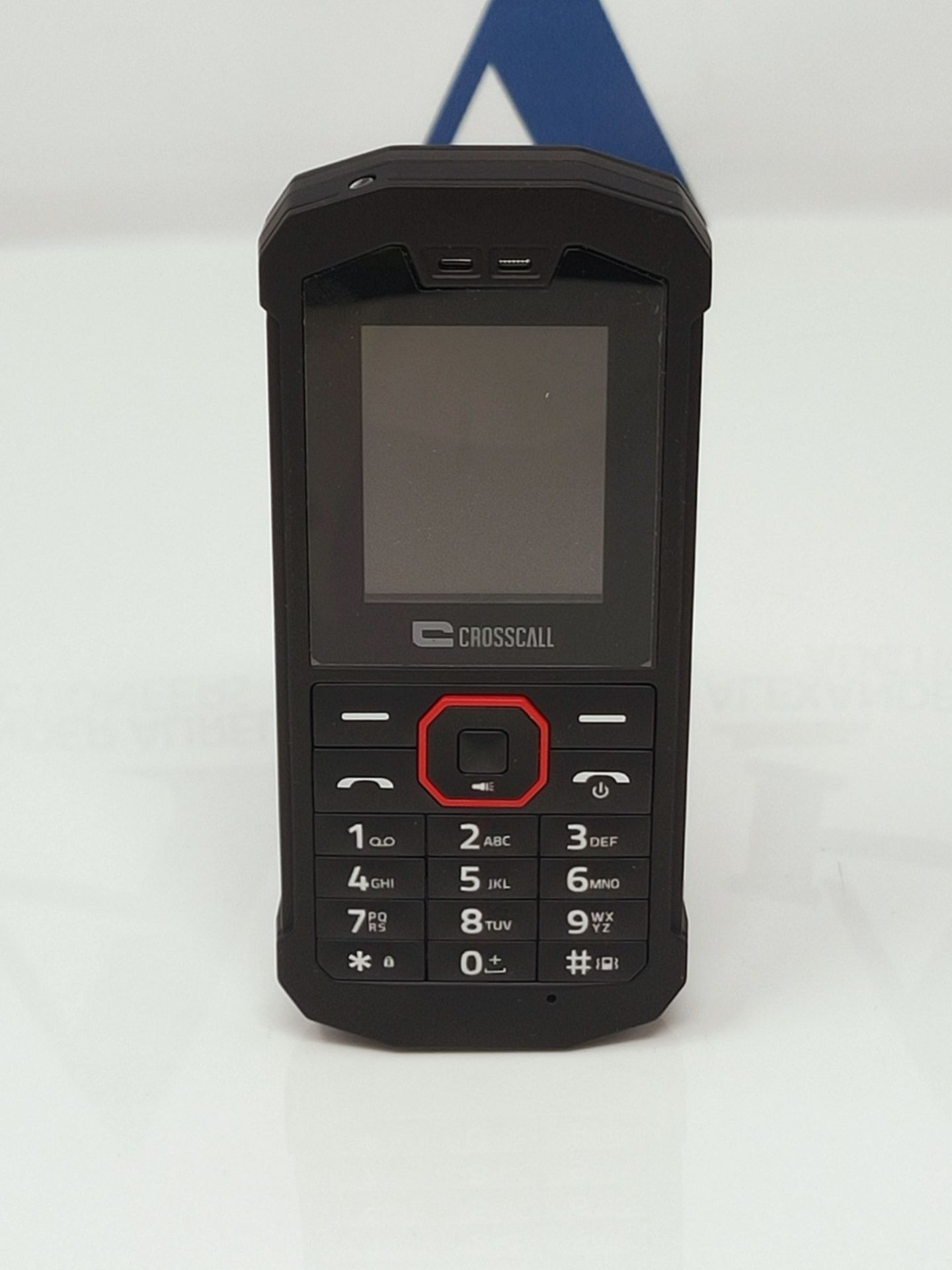 RRP £53.00 Crosscall Spider-X1 Mobile Phone 2G (Screen: 1.77 inches - 32 MB ROM - Dual SIM) Black - Image 2 of 3