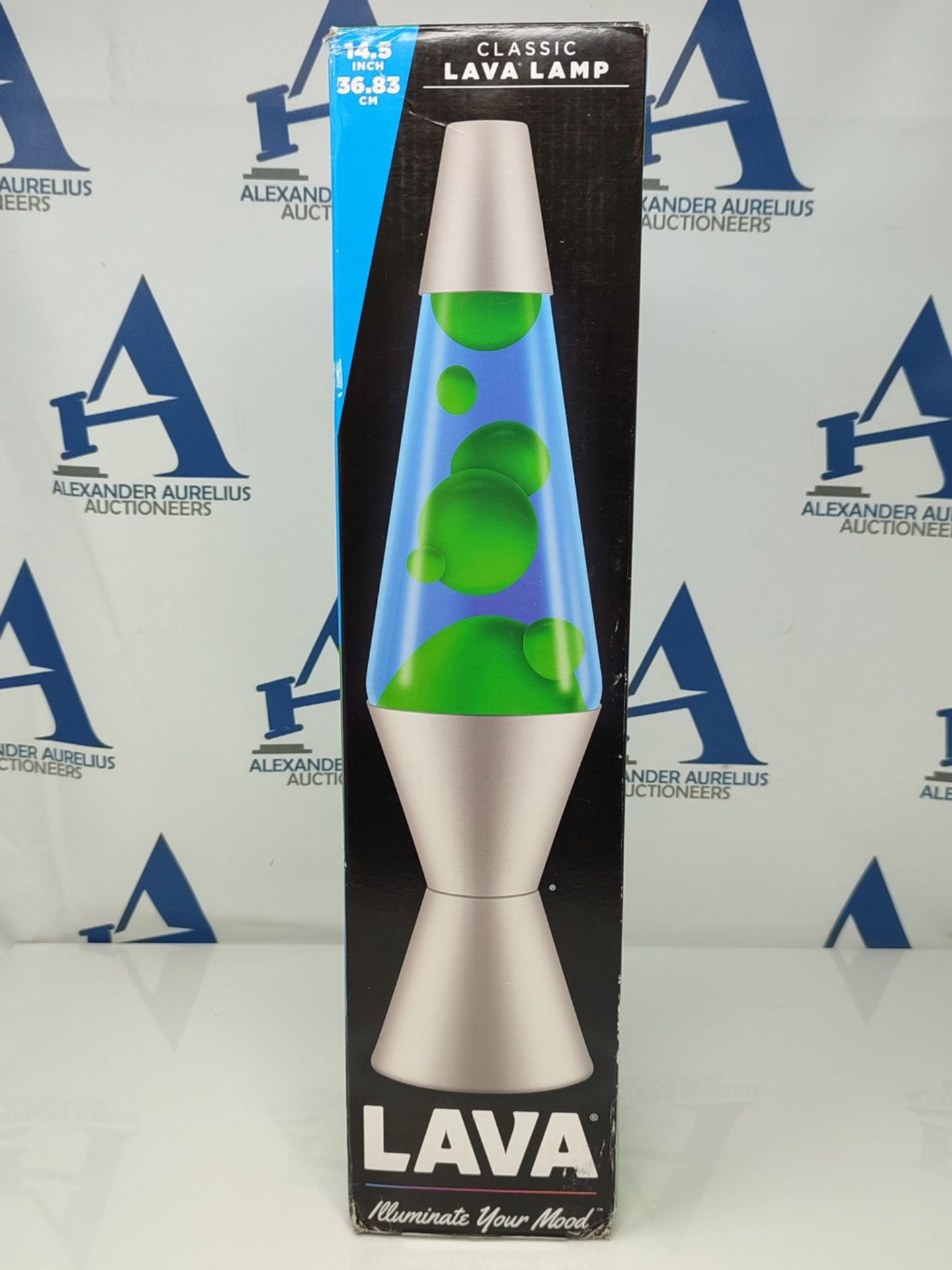 Lava Lamp 21240400UK 14.5" Green/Blue, aluminium, 14.5 inch - Image 2 of 3