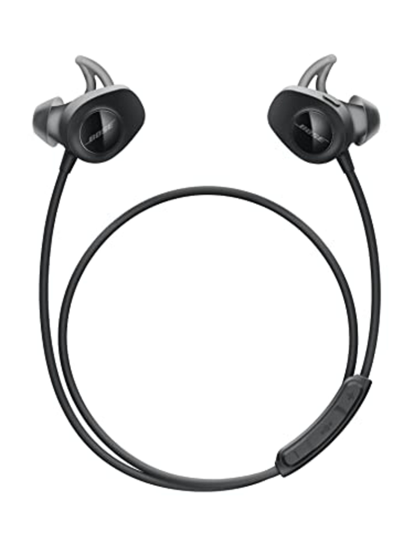 RRP £106.00 Bose 761529-0010 SoundSport Wireless Headphones - Black, 2.9 x 2.5 x 2.9 cm