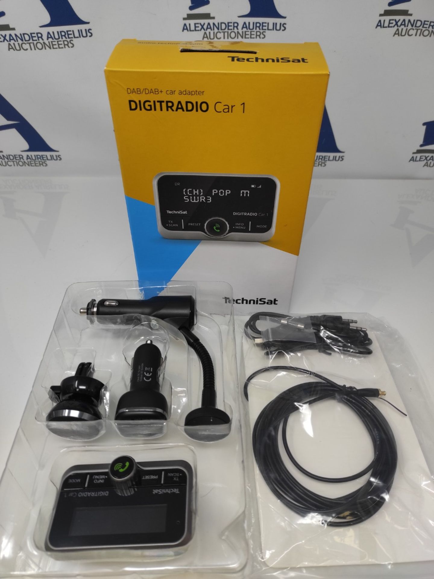 RRP £60.00 TechniSat DIGITRADIO Car 1 - DAB+ Adapter (for upgrading car radios, FM transmitter fo - Image 2 of 2
