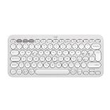 Logitech Pebble Keys 2 K380s, wireless Bluetooth multi-device keyboard with customizab